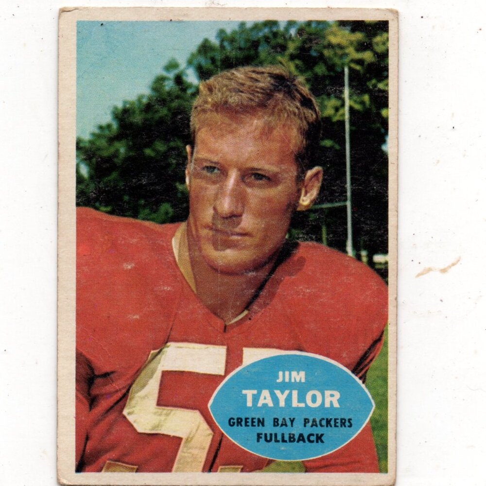 1960 Topps #52 JIM TAYLOR